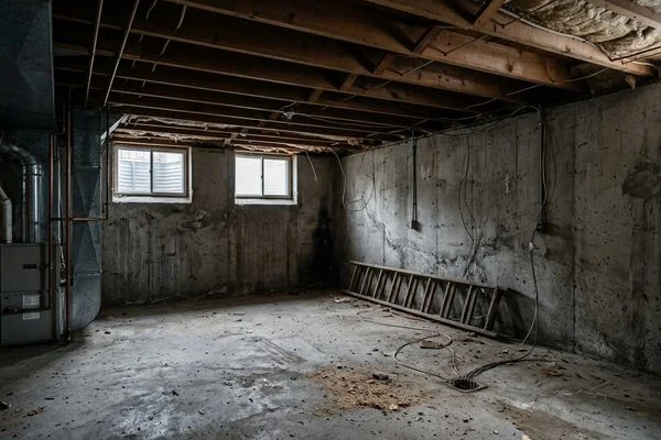 Basements before renovation