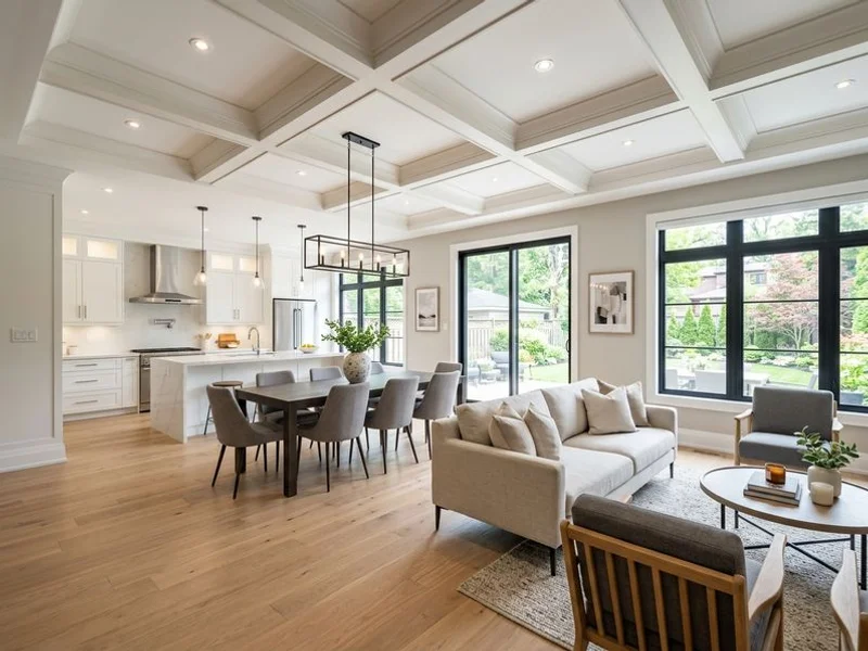 Bright full-home renovation with an open living and dining space